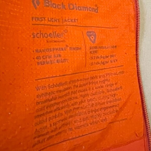 Black Diamond Men’s First Light Jacket Large - Picture 5 of 6